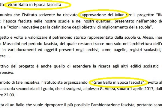 La prima circolare diffusa dalla Guido Alessi