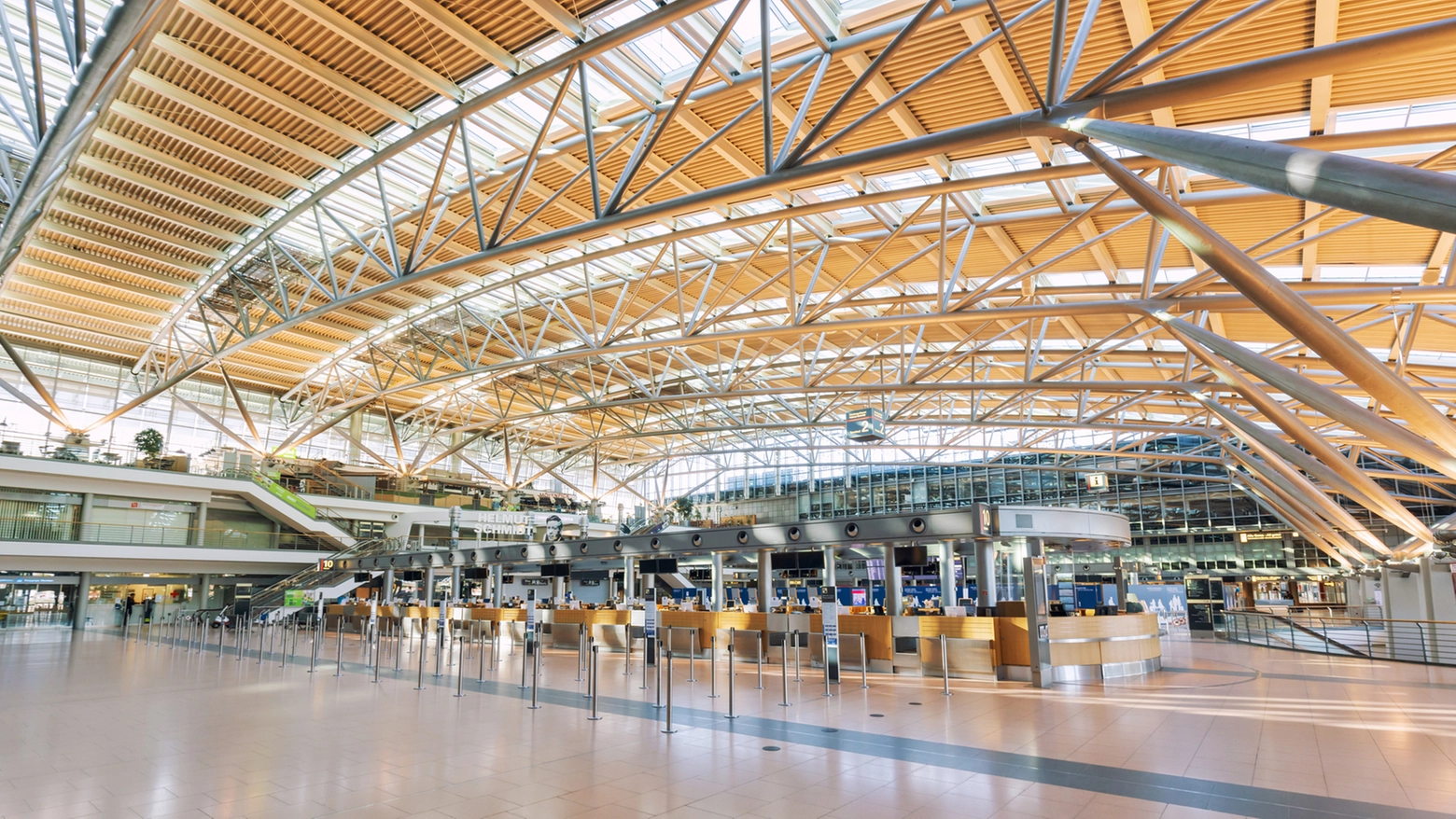 L'interno dell'aeroporto di Amburgo (Getty Images)