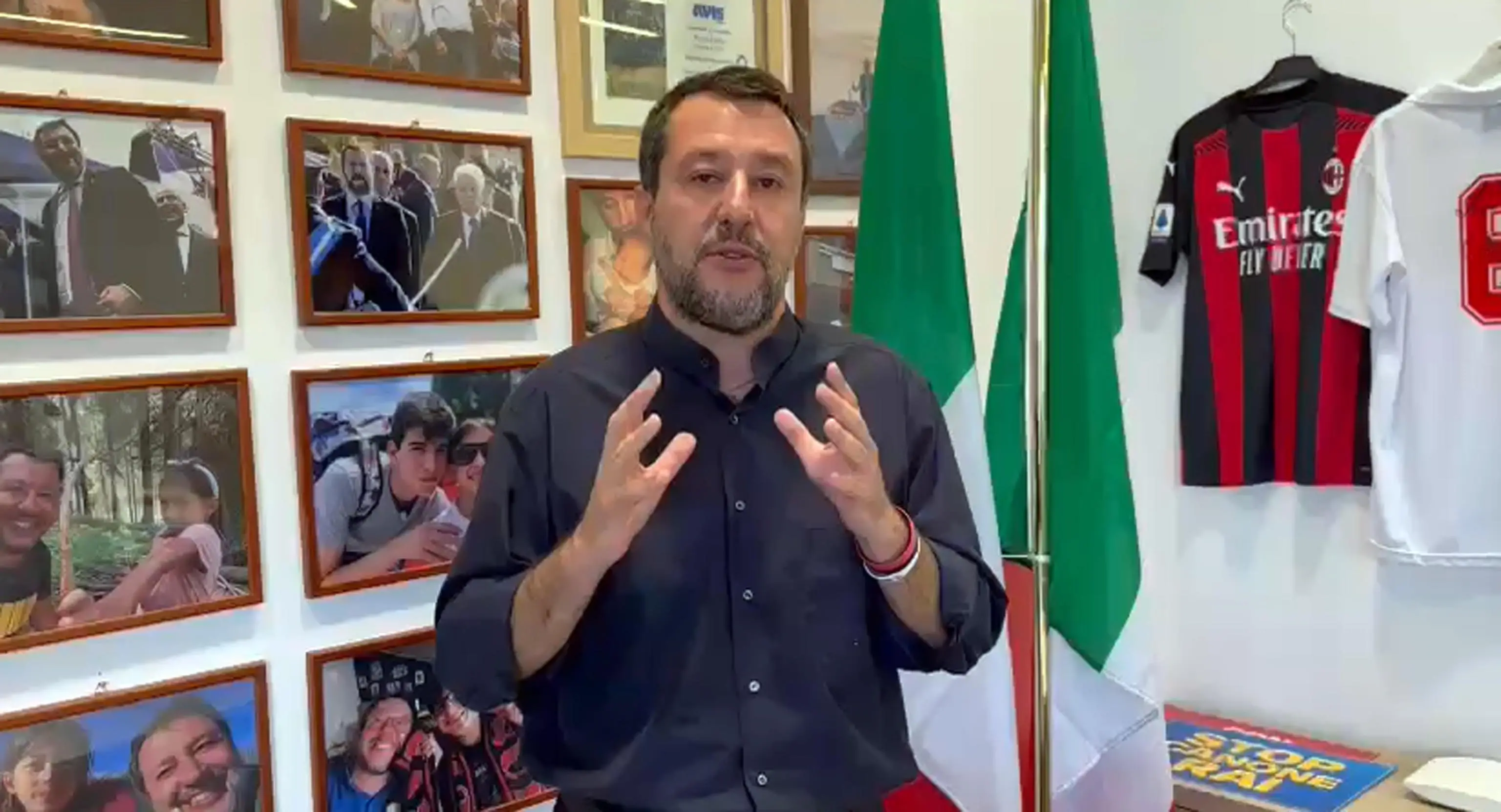 Matteo Salvini: "Caro energia, soldi subito come ha fatto la Germania"