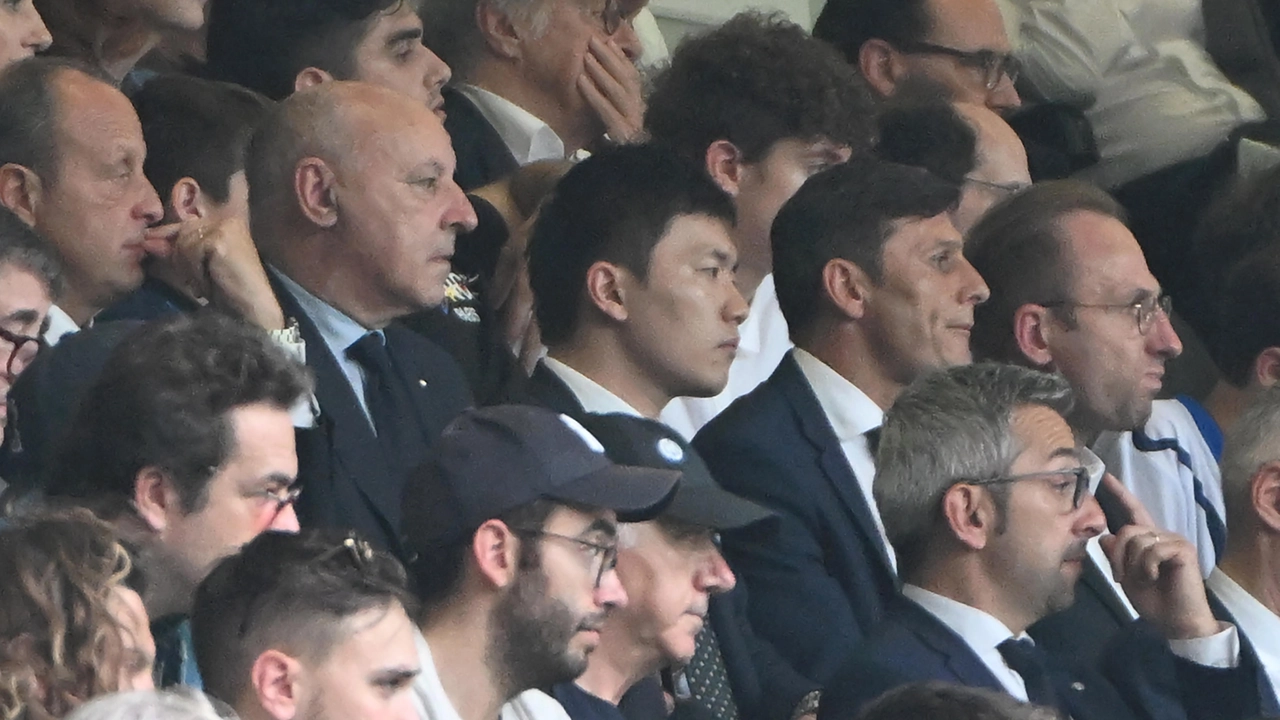 Beppe Marotta, Steven Zhang e Javier Zanetti