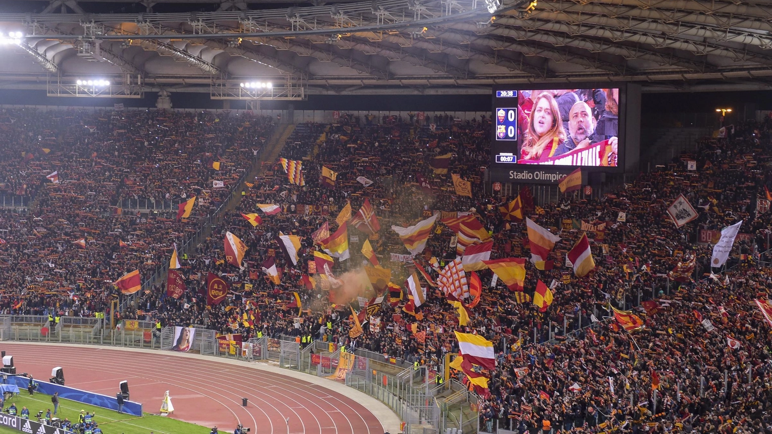 Curva Sud Olimpico (La Presse)