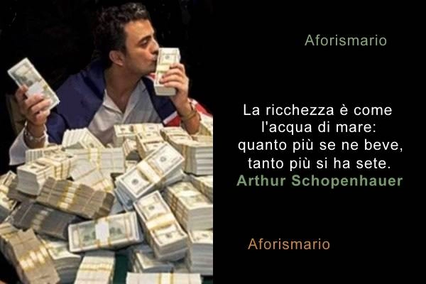 SCHOPENHAUER-RICCHEZZA