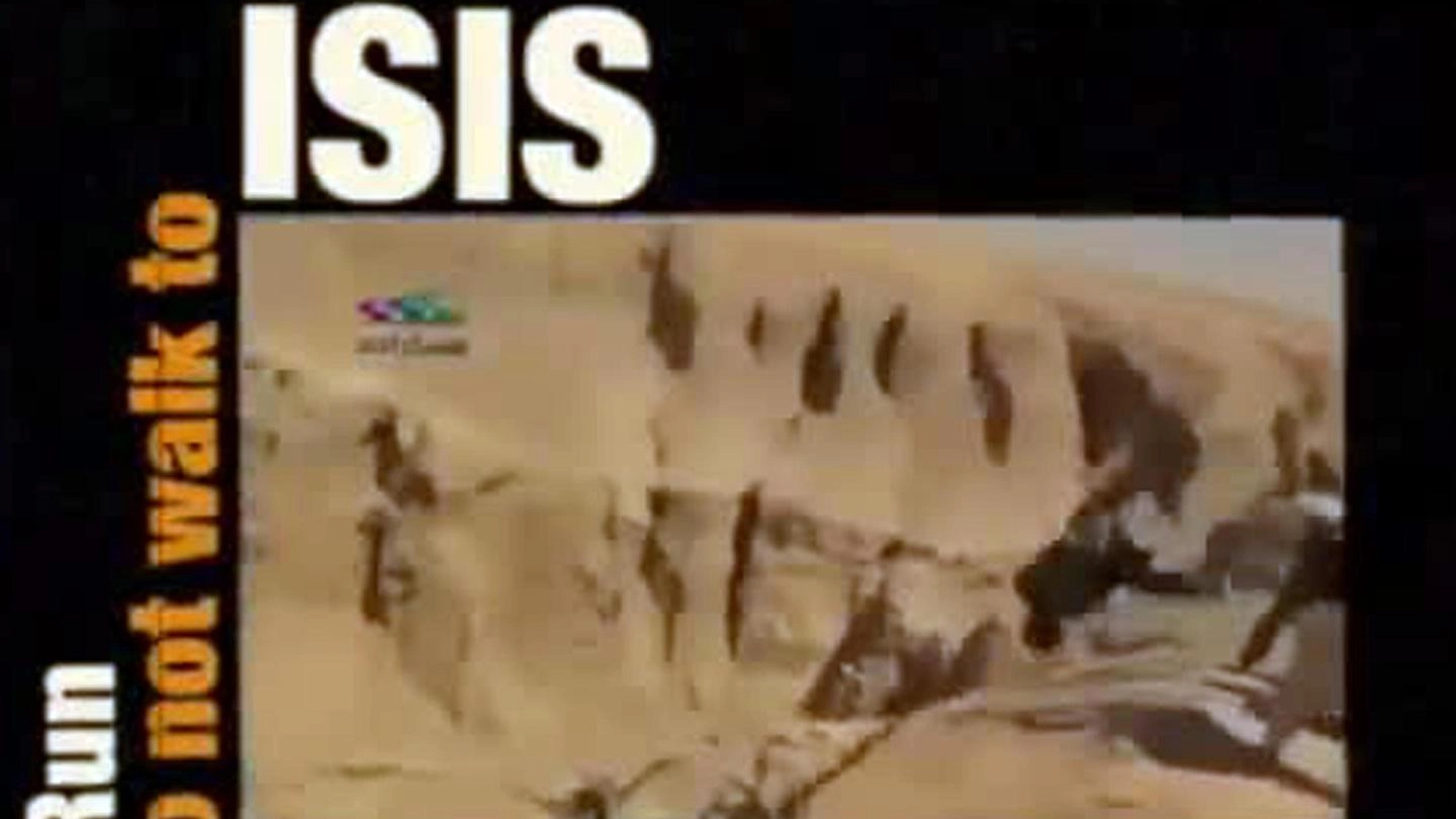 Un video propaganda anti Isis del Dipartimento di Stato Usa (Ansa)