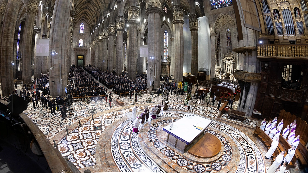 Funerali di Stato di Silvio Berlusconi; funzione religiosa in Duomo a Milano