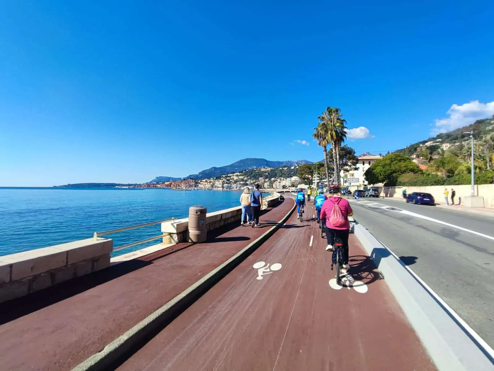 In bicicletta fra Liguria e Costa Azzurra lungo la ciclovia Ventimiglia-Mentone