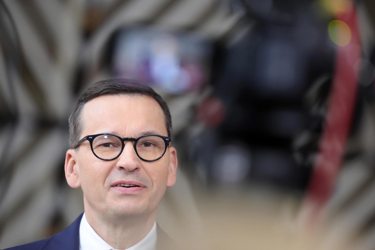 Il primo ministro polacco Mateusz Morawiecki (Ansa)