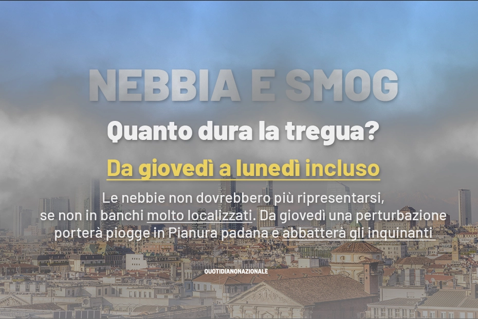 Nebbia e smog, quanto durano? Le risposte del meteorologo