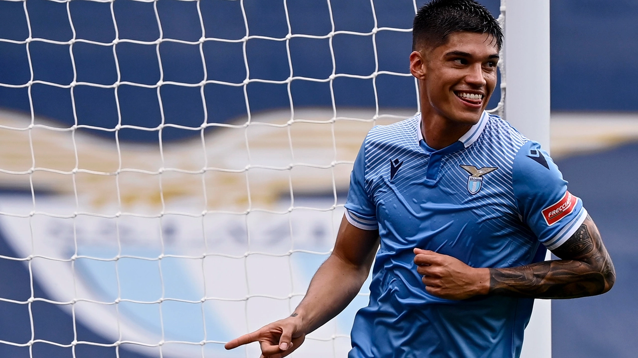 Joaquin Correa ai tempi della Lazio (Ansa)