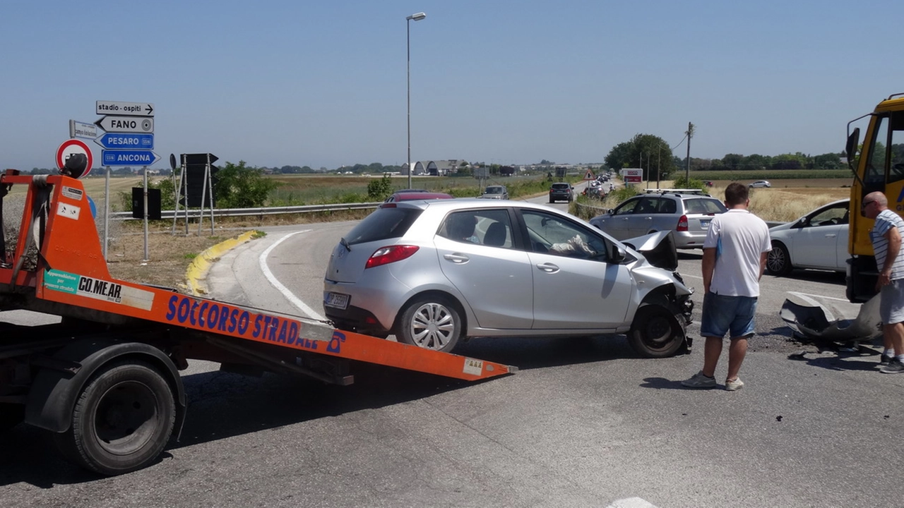 L'intervento del carro attrezzi