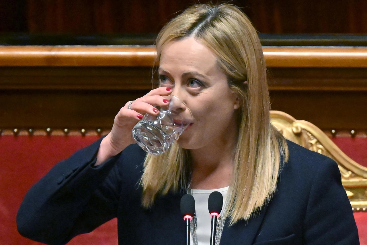 Il presidente del Consiglio Giorgia Meloni