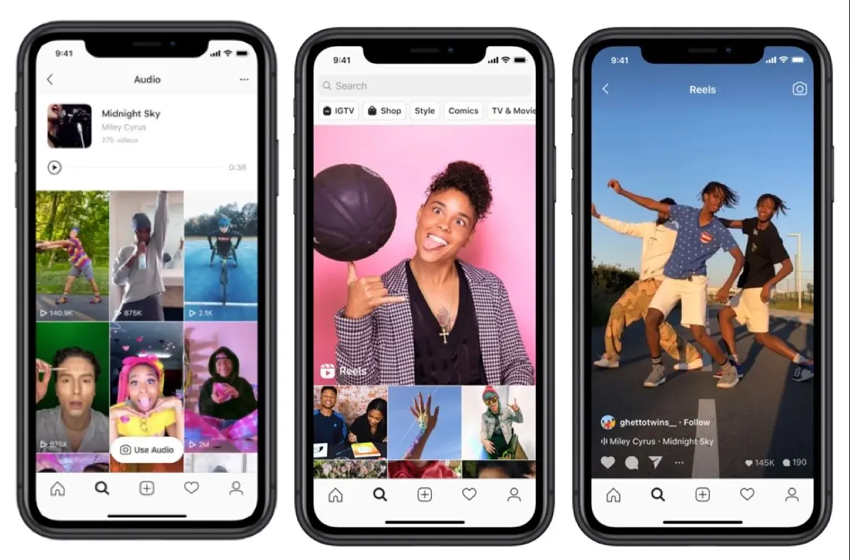 Instagram lancia i Reels, guanto di sfida a TikTok