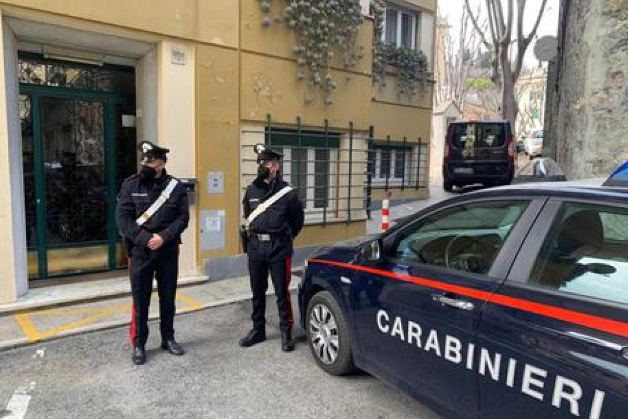 Una pattuglia dei carabinieri