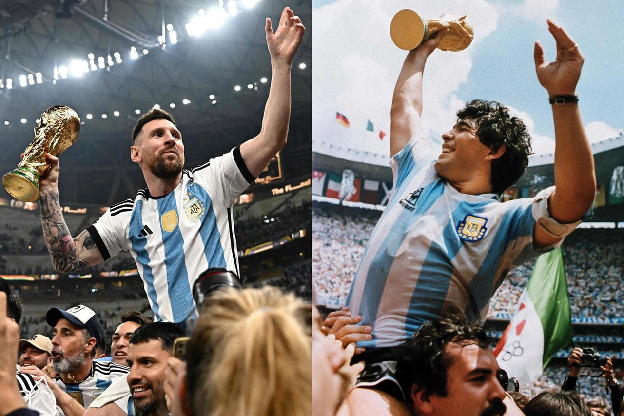 Messi nella leggenda come Maradona