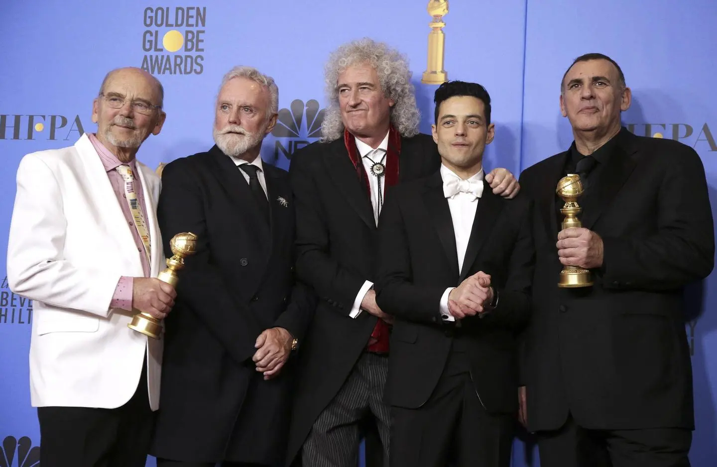 Golden Globes 2019, vincono Bohemian Rapsody e il suo Freddie