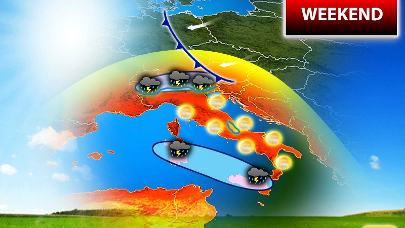 Meteo domenica 26 aprile (Foto: iLMeteo.it)