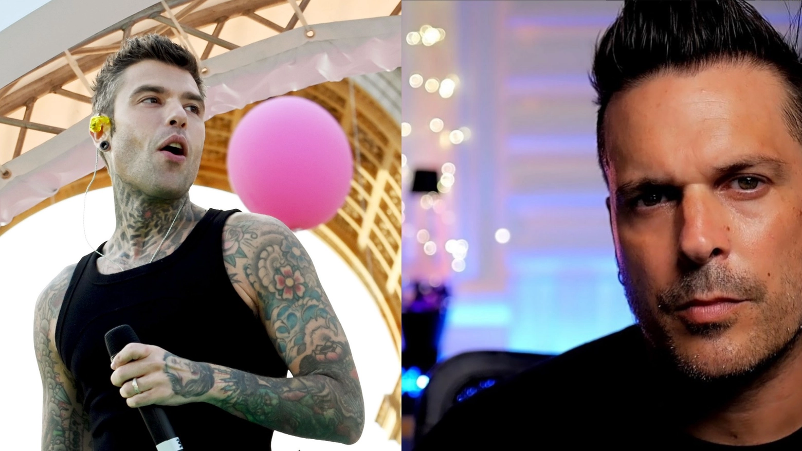 Fedez ed Enrico Silvestrin