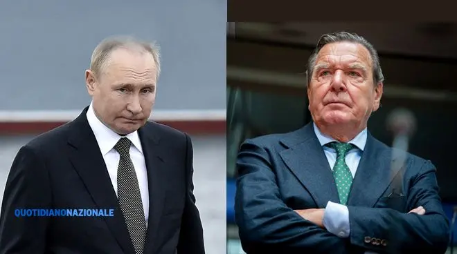 Ucraina, Schroeder: "Per Putin guerra e crisi del gas possono finire con un negoziato"