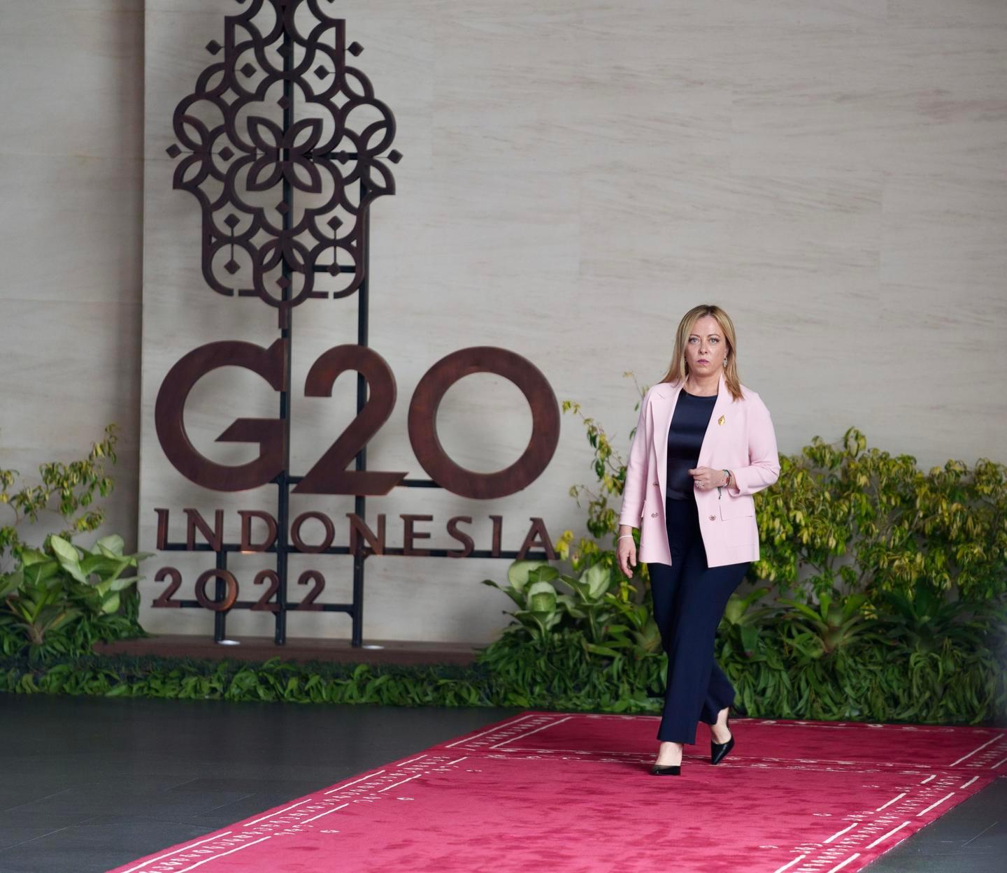 Giorgia Meloni Al G20 A Bali: Le Foto