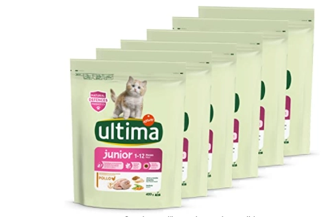 Ultima Cibo per Gatti Junior su amazon.com