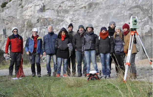 La Cava grigia diventa una palestra per i rocciatori