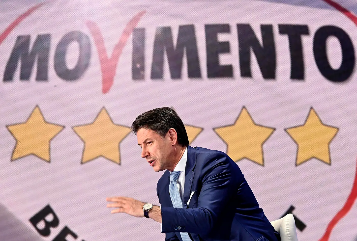 Giuseppe Conte confermato presidente del Movimento Cinque Stelle