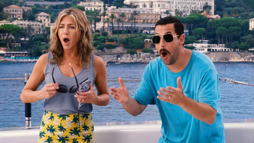 Murder Mystery, il film Netflix con Adam Sandler e Jennifer Aniston