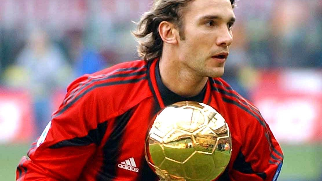 Shevchenko, Pallone d'oro con la maglia del Milan