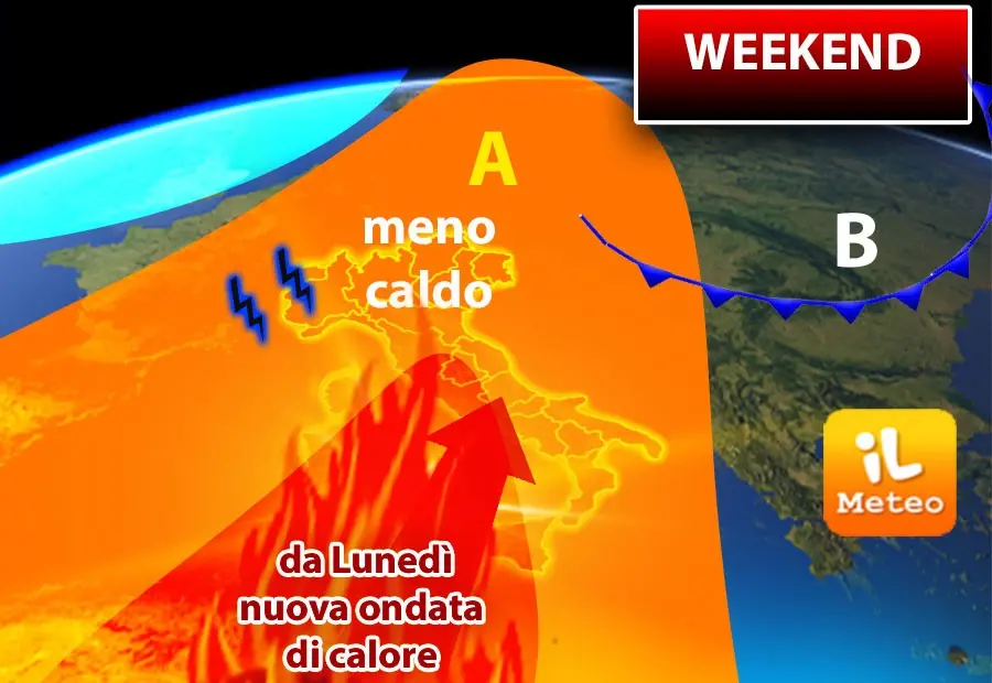 Caldo record, le temperature massime di oggi. Previsioni: tregua sarà breve