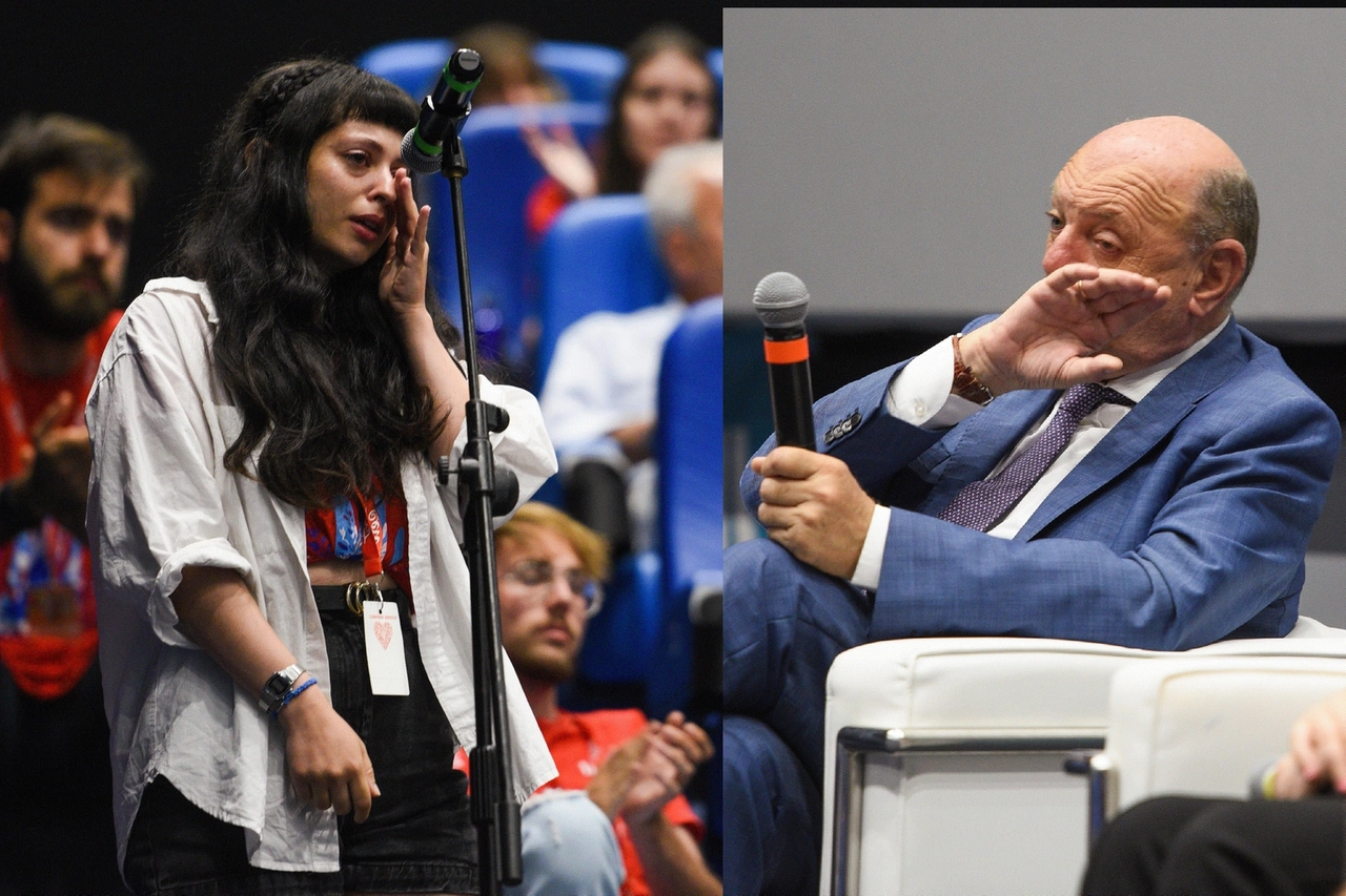 Il pianto di Giorgia e la commozione del ministro Fratin al Festival di Giffoni