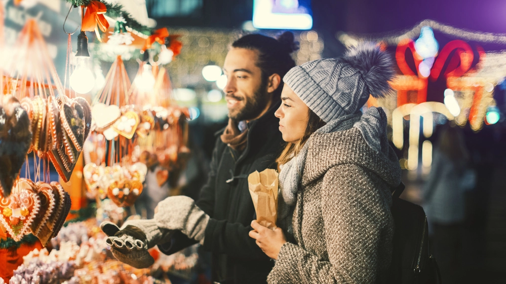 Un mercatino di Natale