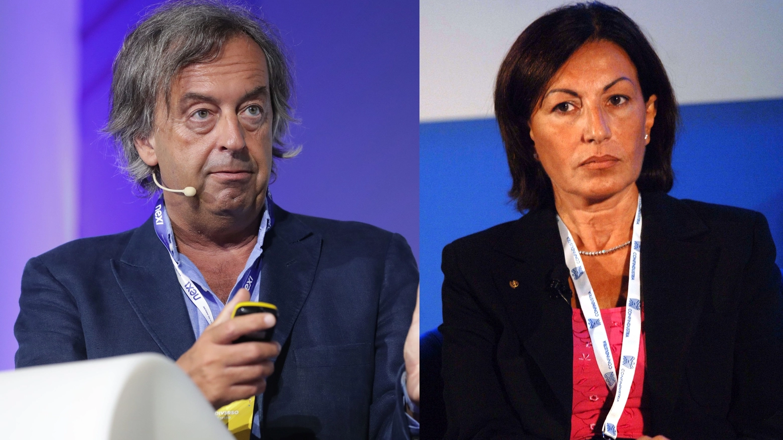 Roberto Burioni e Maria Rita Gismondo (ImagoE)