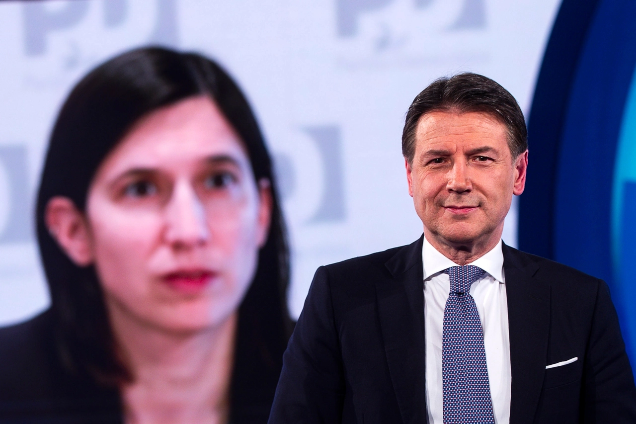 Giuseppe Conte a Porta a Porta (Ansa)