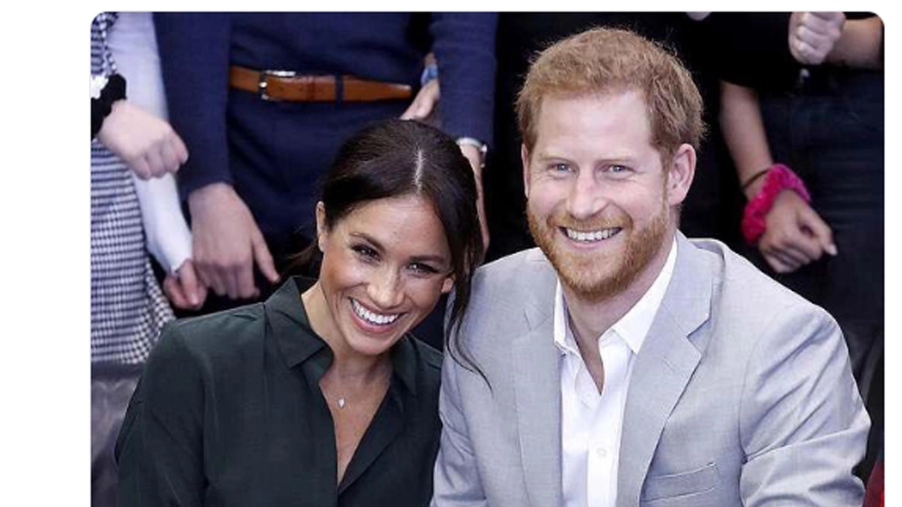 Meghan Markle e il principe Harry (Ansa)