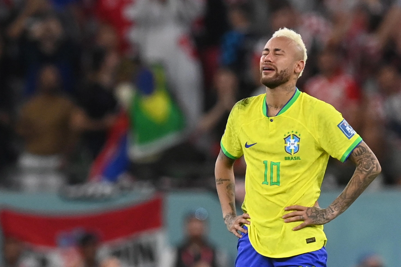 La disperazione di Neymar