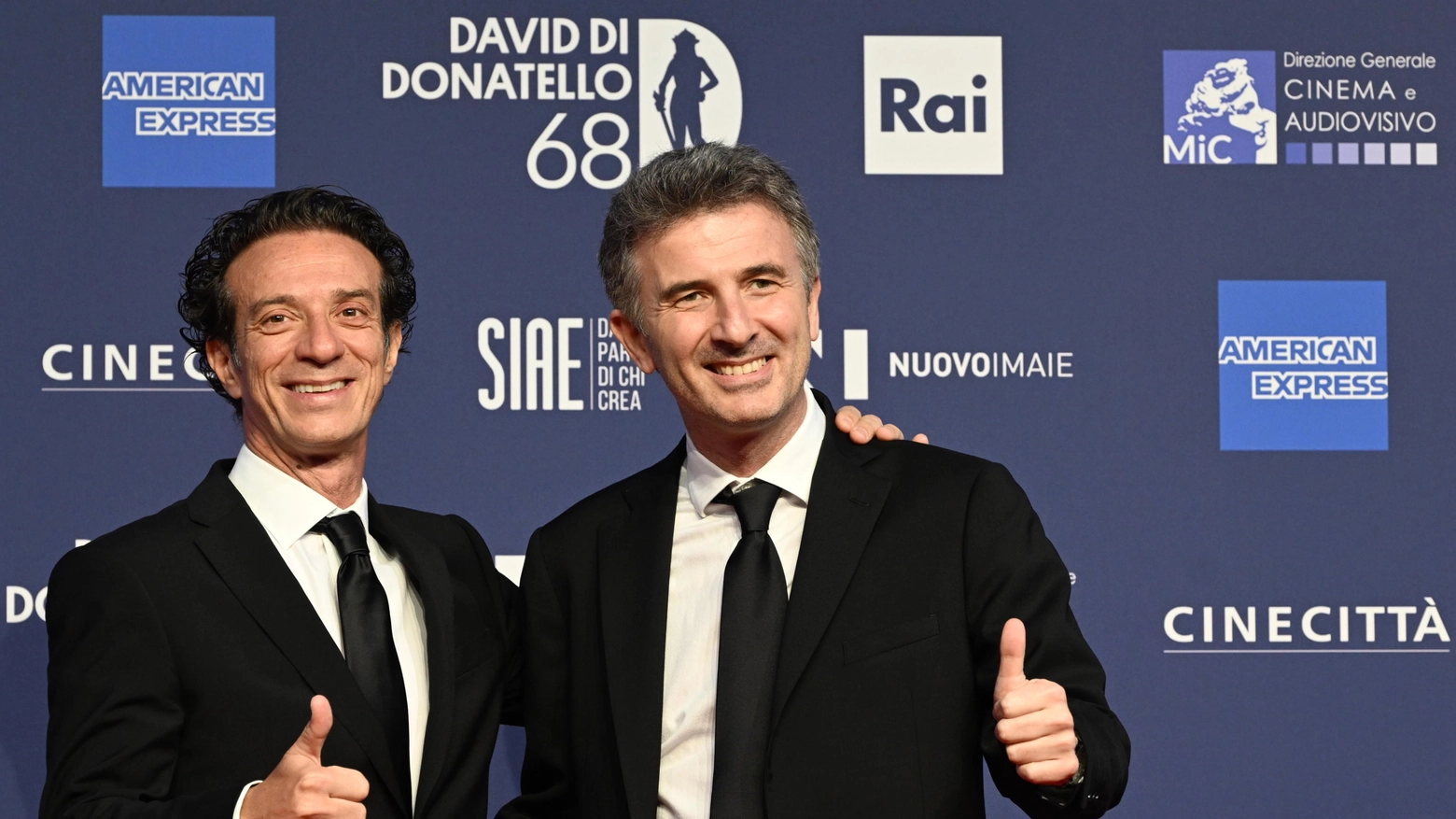 Crediti Ansa - Ficarra e Picone al David di Donatello 2023