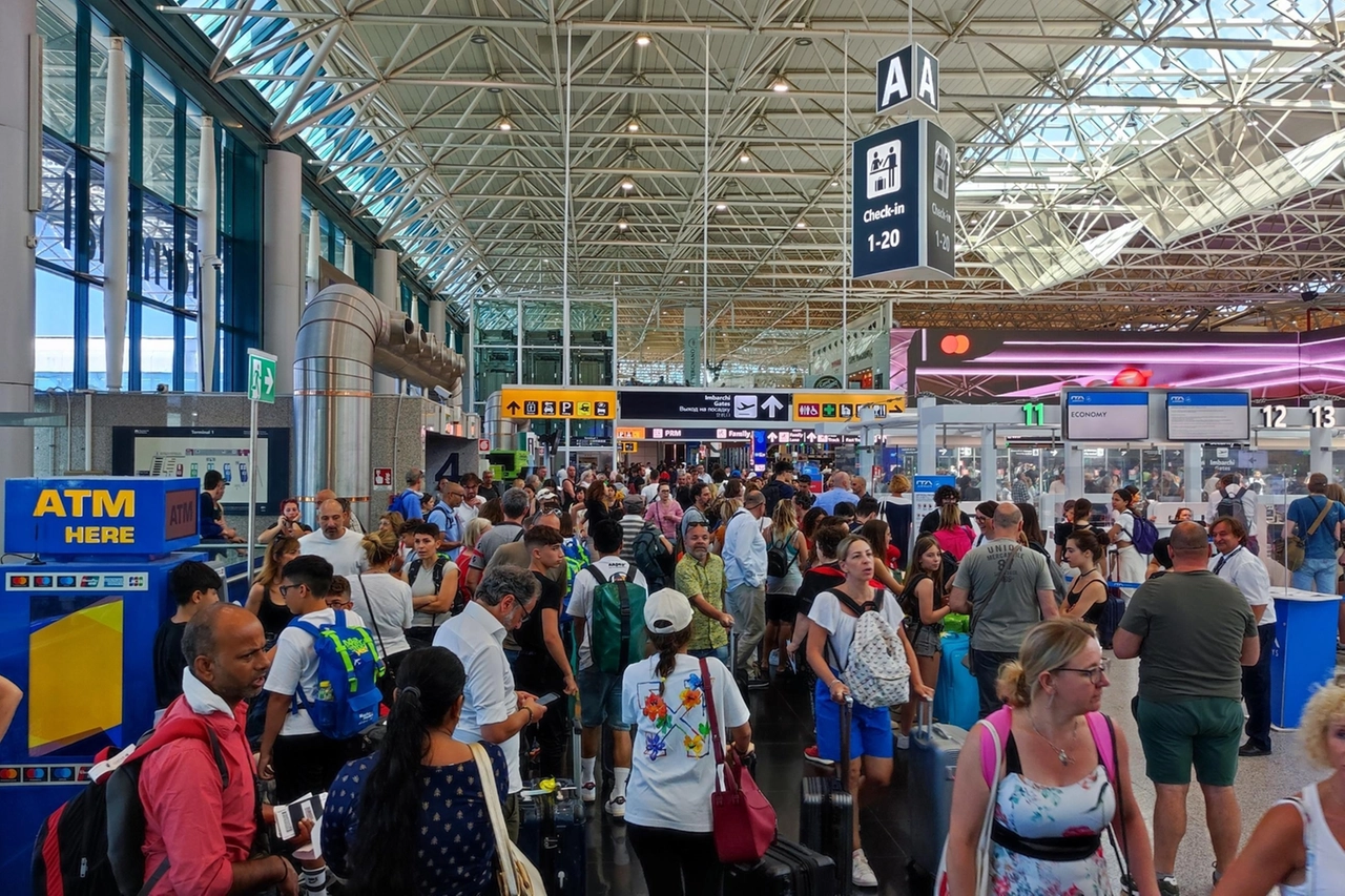 Aeroporto Fiumicino (foto d'archivio Ansa)