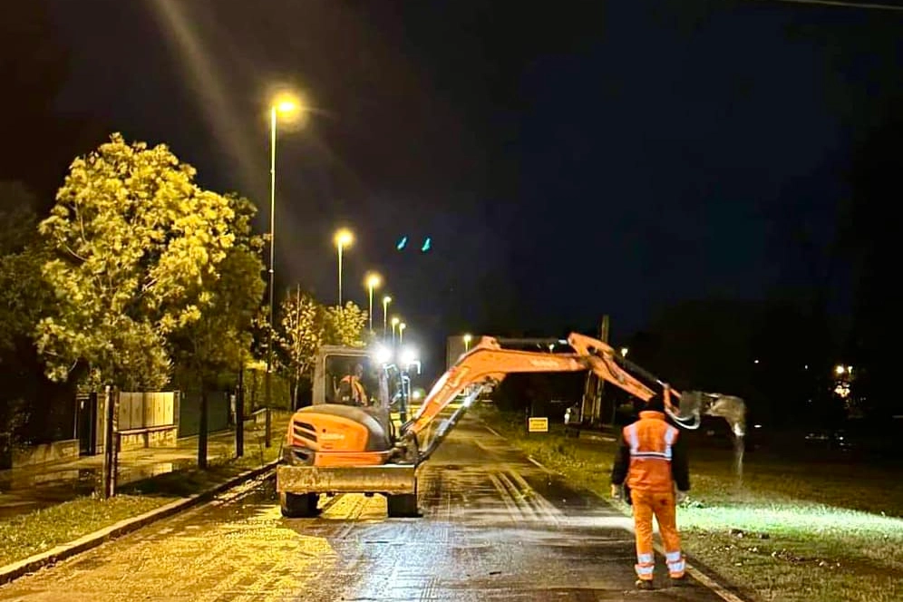 Operatori della sicurezza al lavoro per tutta la notte in Emilia Romagna