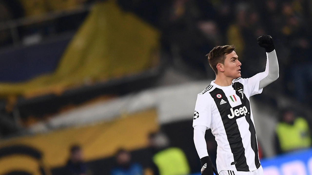 Dybala autore del gol bianconero ai Young Boys (Lapresse)