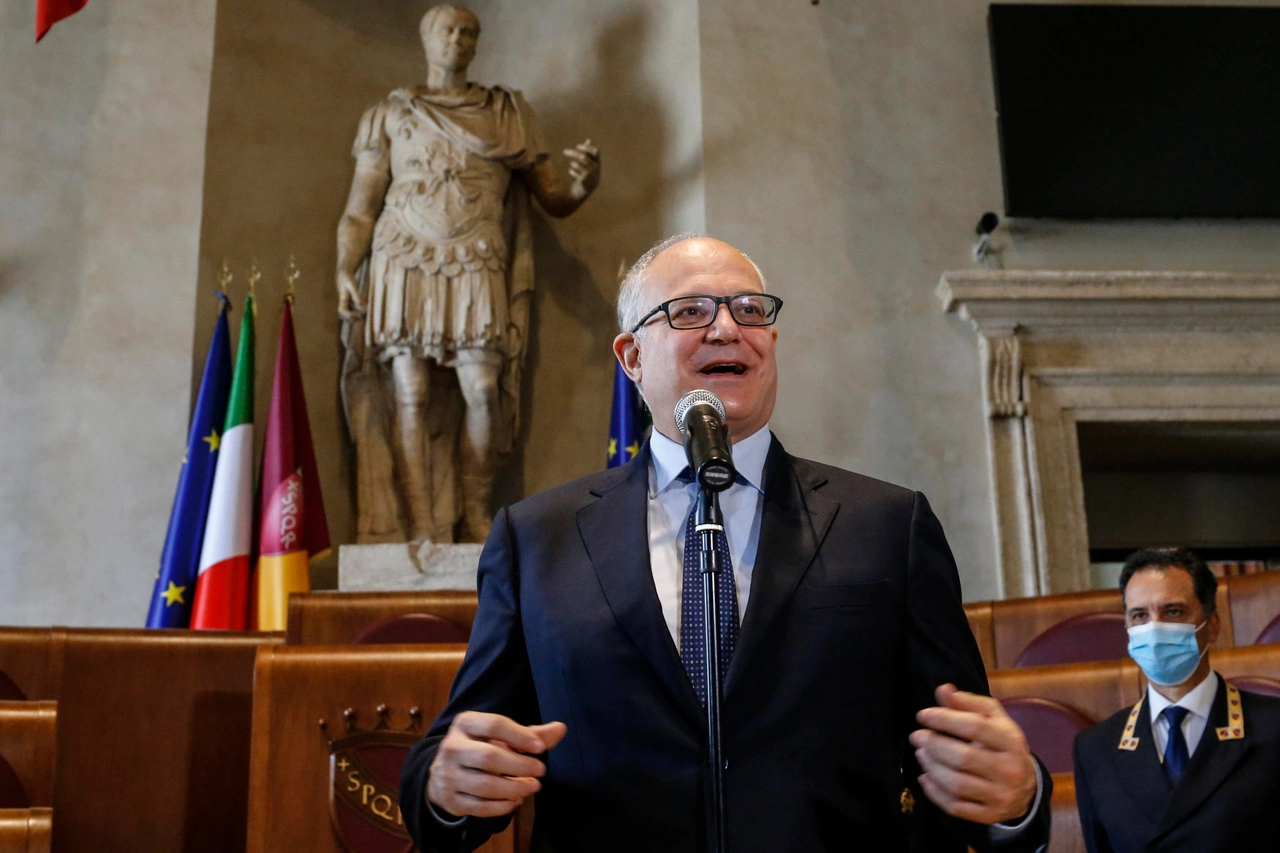 Roma Gualtieri insediato sindaco in Campidoglio