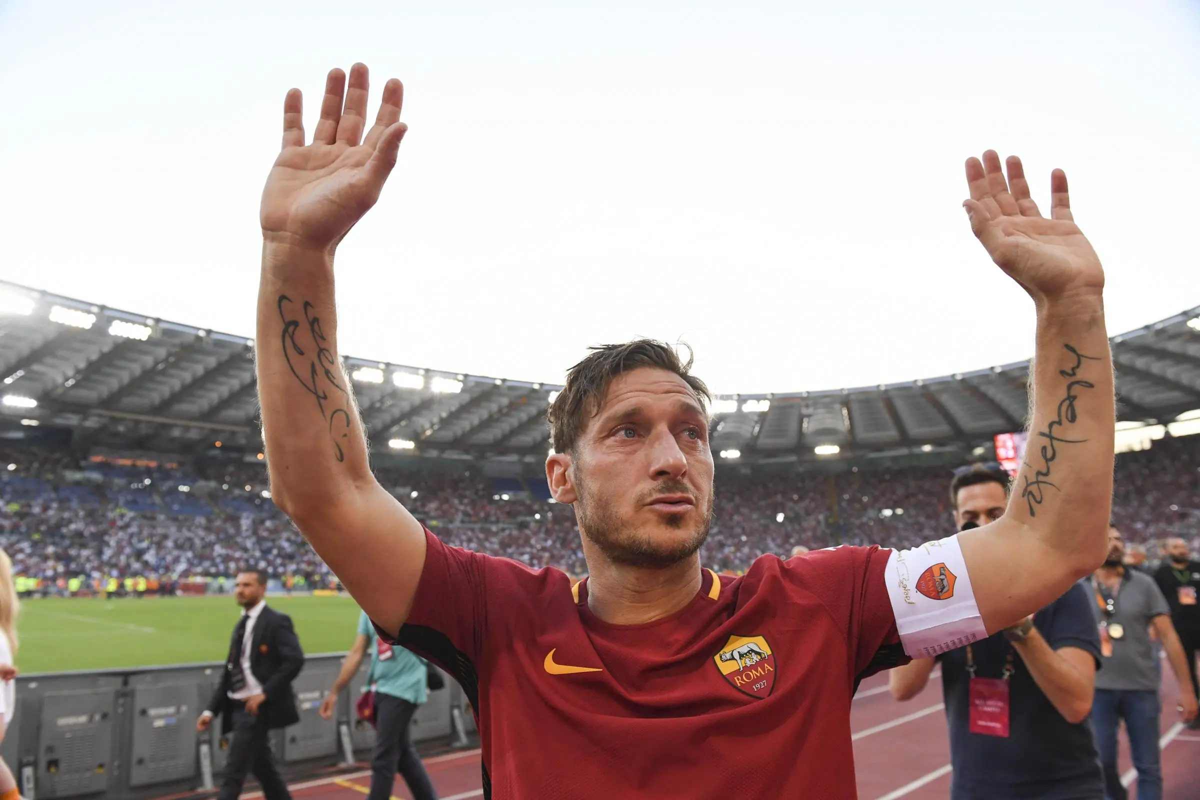 Roma, Totti: "Chiamatemi Francesco, come sempre"