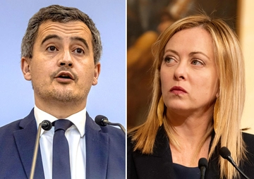 Migranti, il ministro francese: “Meloni incapace di gestire i problemi”. Tajani annulla la visita a Parigi: “Chieda scusa”