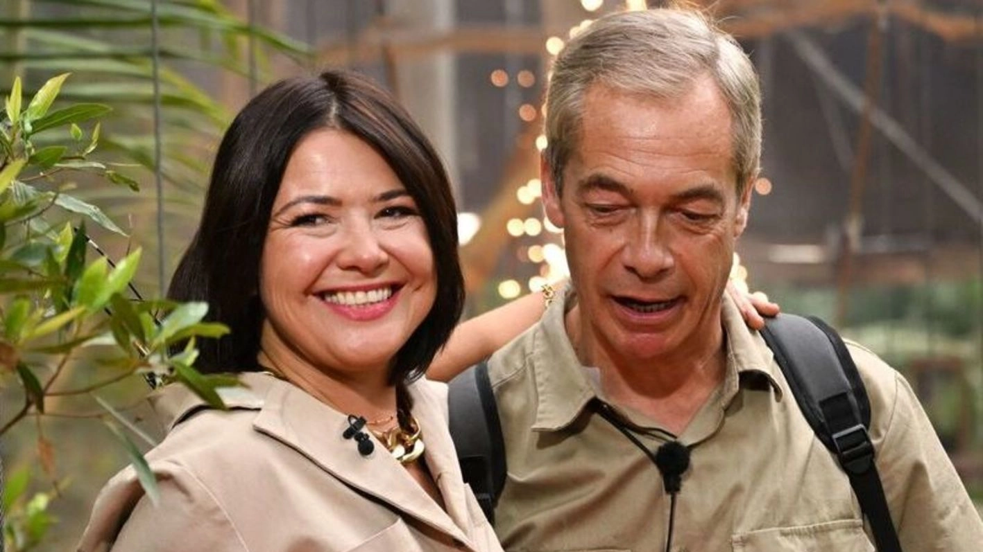 Laure Ferrari e Nigel Farage insieme