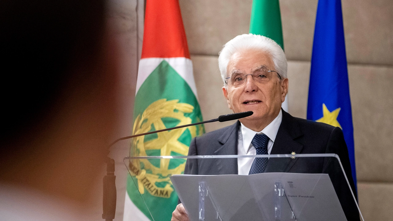 Il presidente della Repubblica Sergio Mattarella (LaPresse)