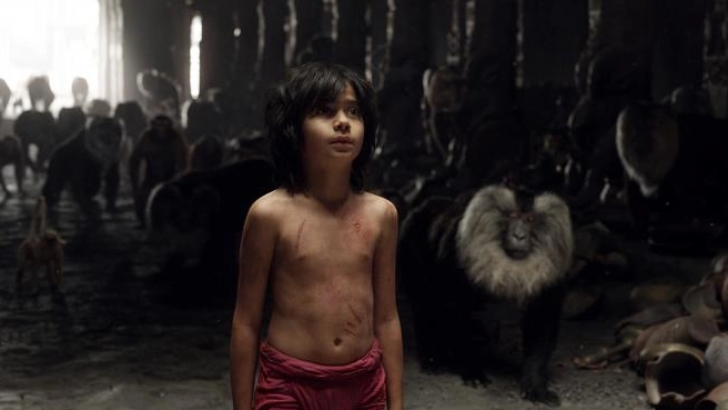 Mowgli nel film Disney (Olycom)