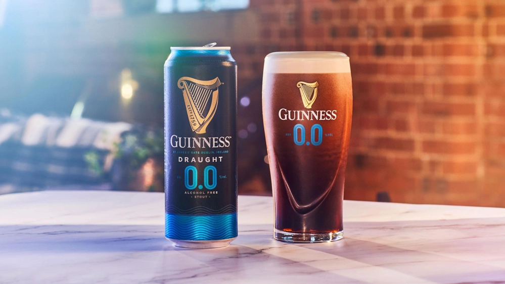 Guinness 0.0, la birra scura più famosa del mondo diventa analcolica