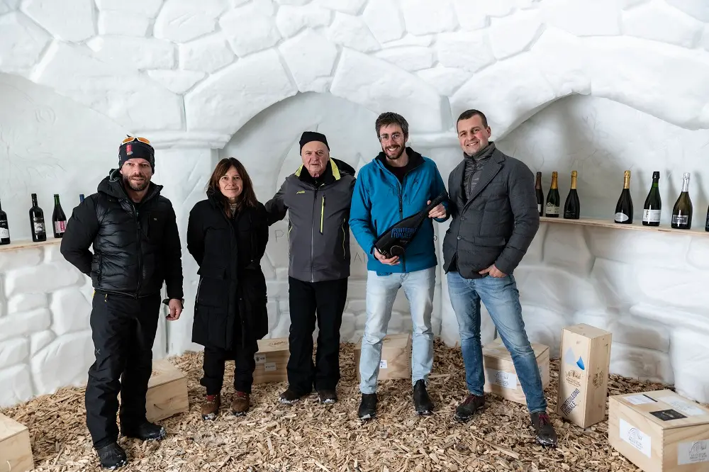 La cantina nell'igloo che attira i turisti in Val Camonica