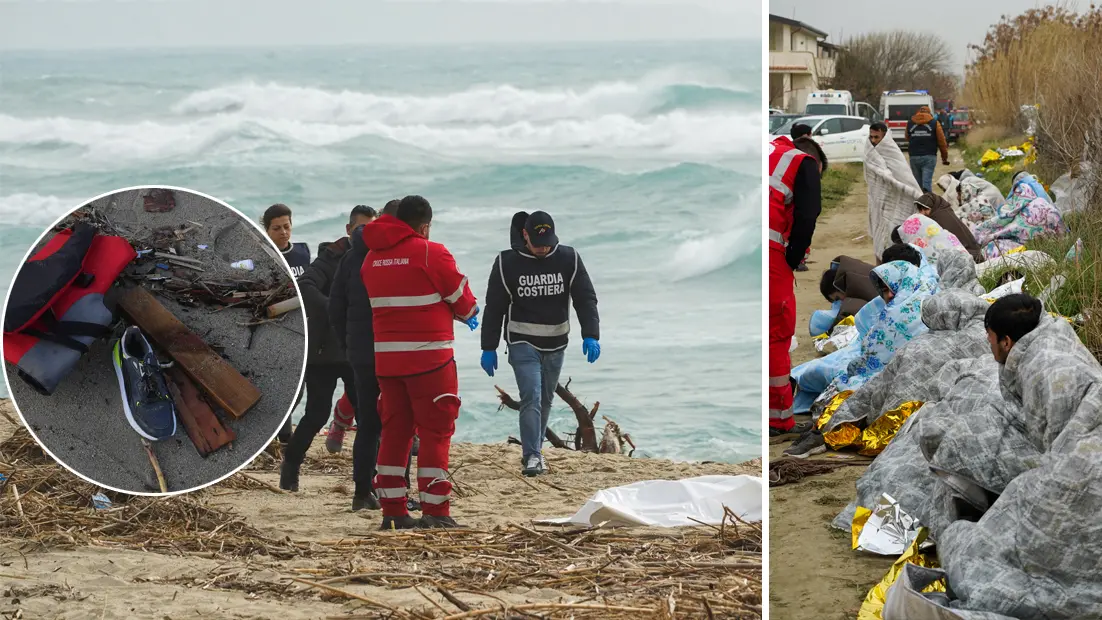 Migranti, naufragio vicino Crotone: 59 morti, anche bambini