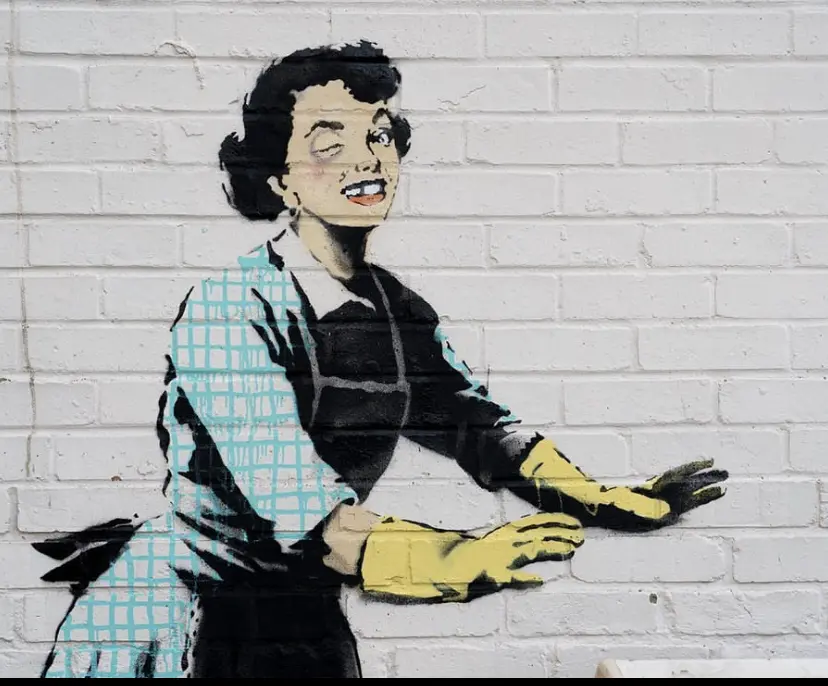 San Valentino, il murales di Banksy denuncia la violenza sulle donne