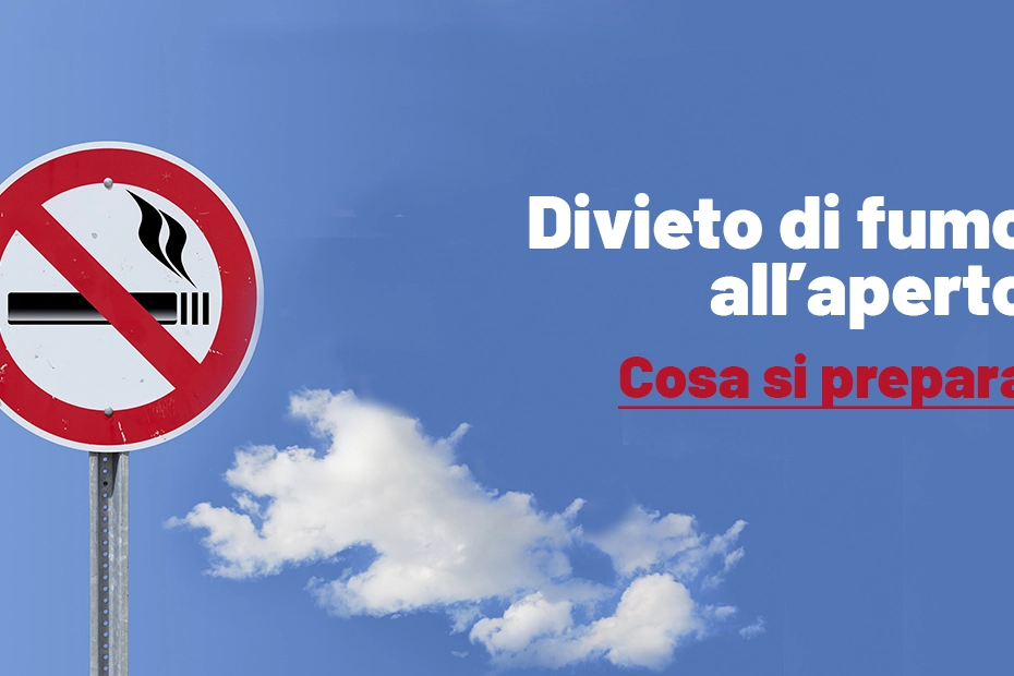 Divieto di fumo all'aperto (anche per le sigarette elettroniche): cosa si prepara