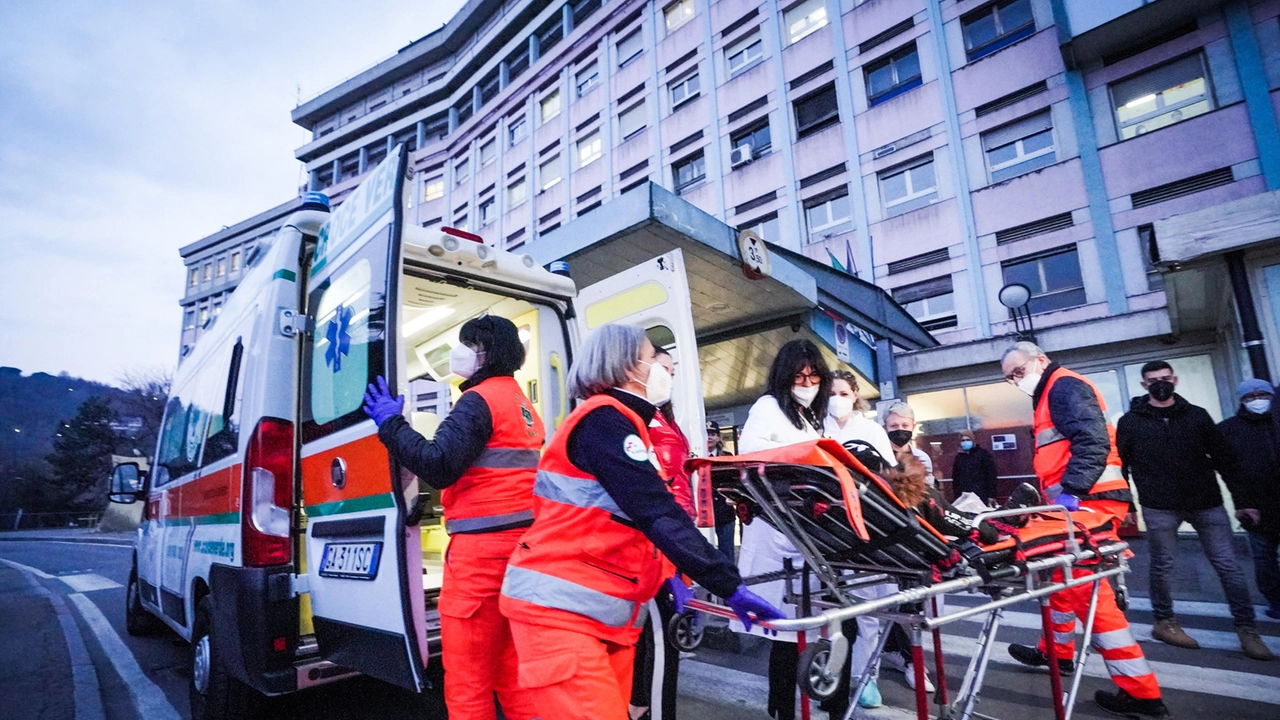 Trasporto d'urgenza in ospedale